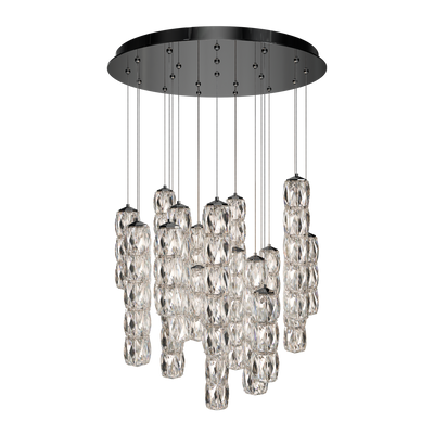 Schonbek Verve 21-Light Round Multi-Light Pendant