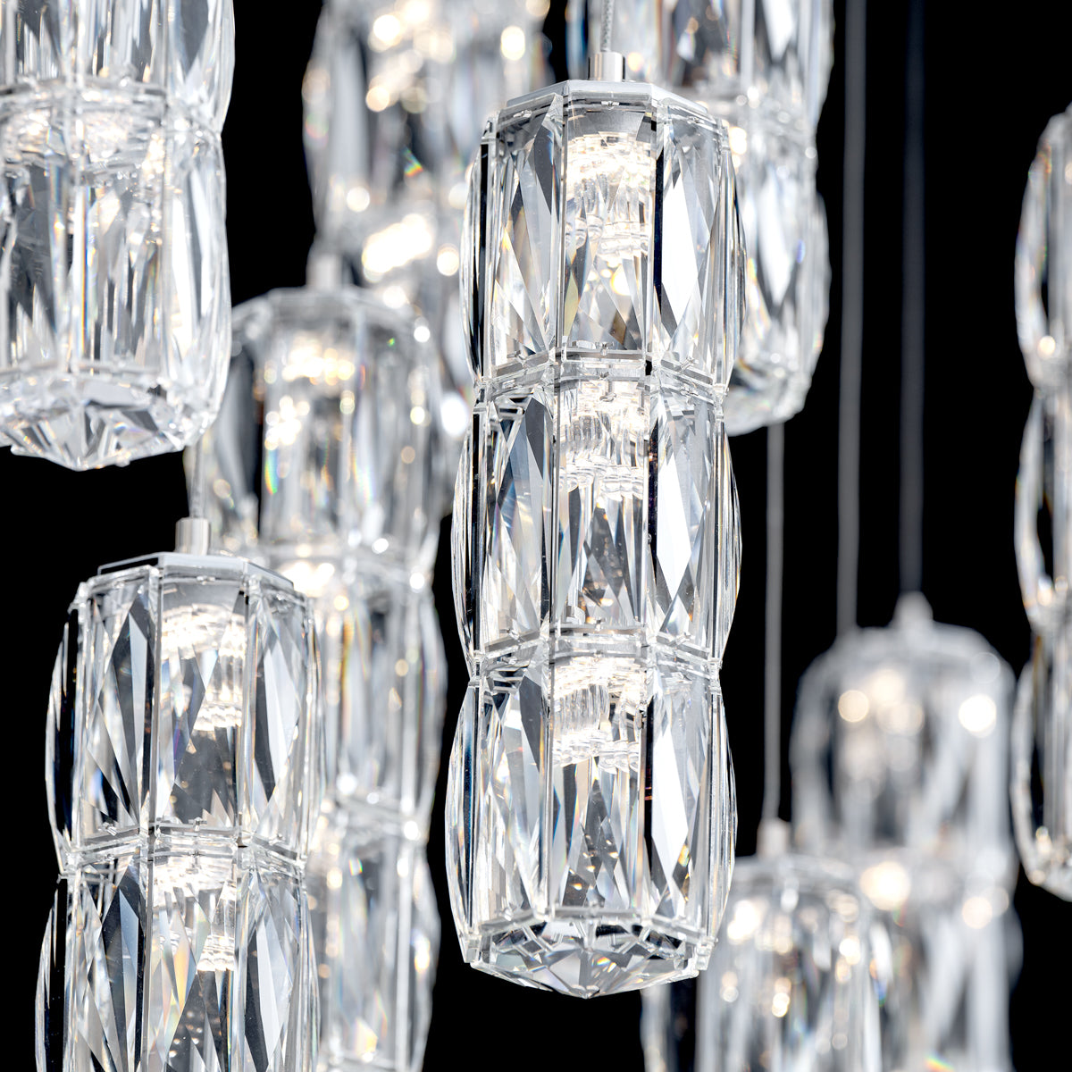Schonbek Verve 23-Light Linear Multi-Light Pendant