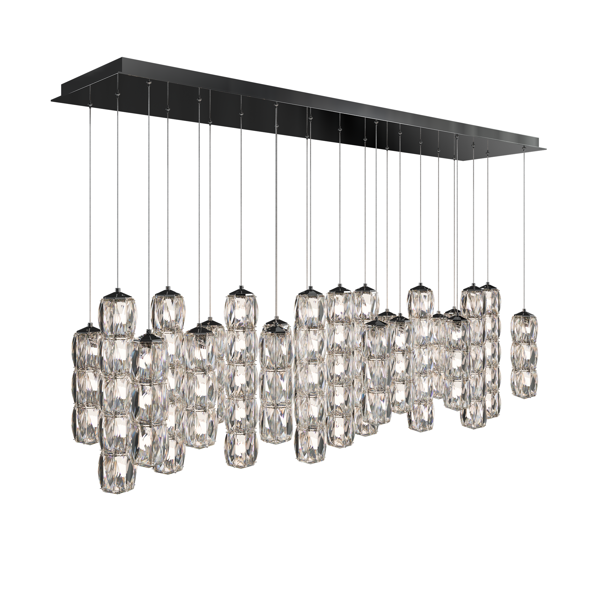 Schonbek Verve 23-Light Linear Multi-Light Pendant