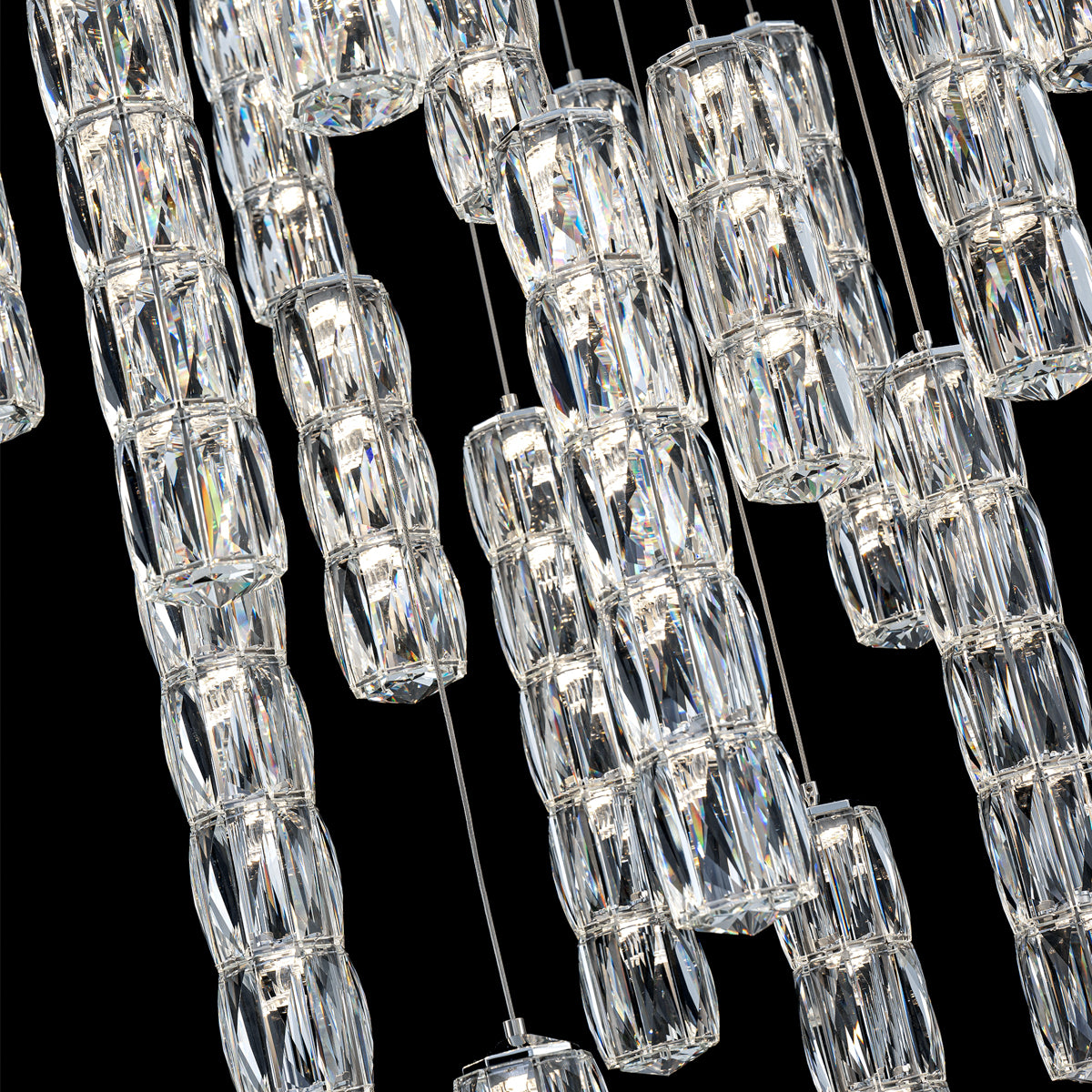 Schonbek Verve 25-Light Square Multi-Light Pendant