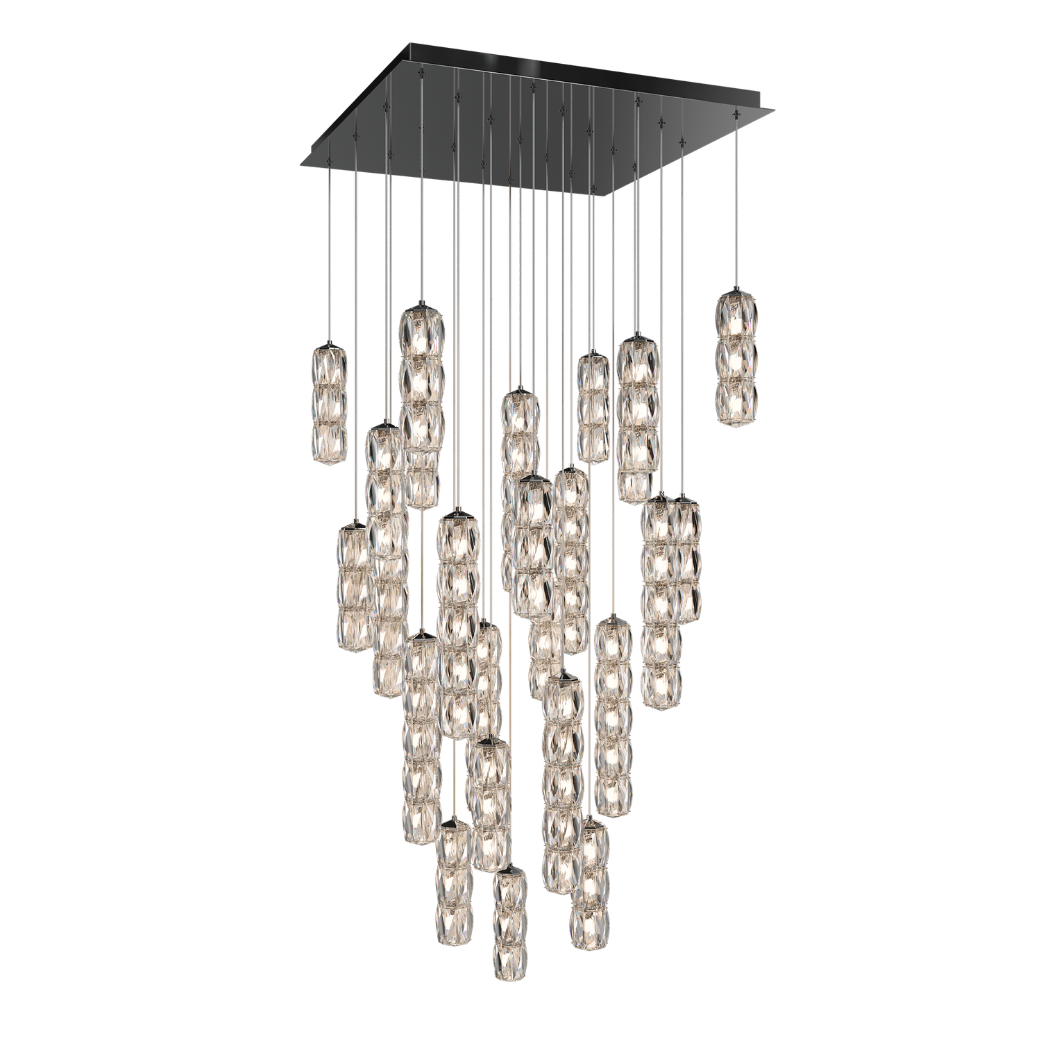 Schonbek Verve 25-Light Square Multi-Light Pendant