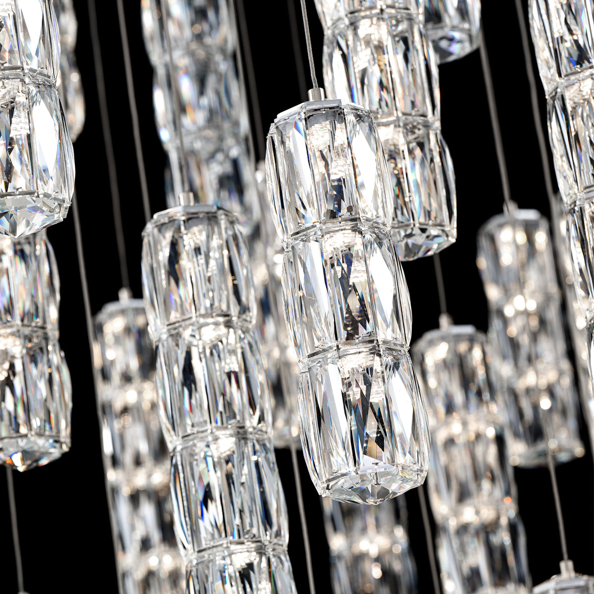Schonbek Verve 41-Light Square Multi-Light Pendant