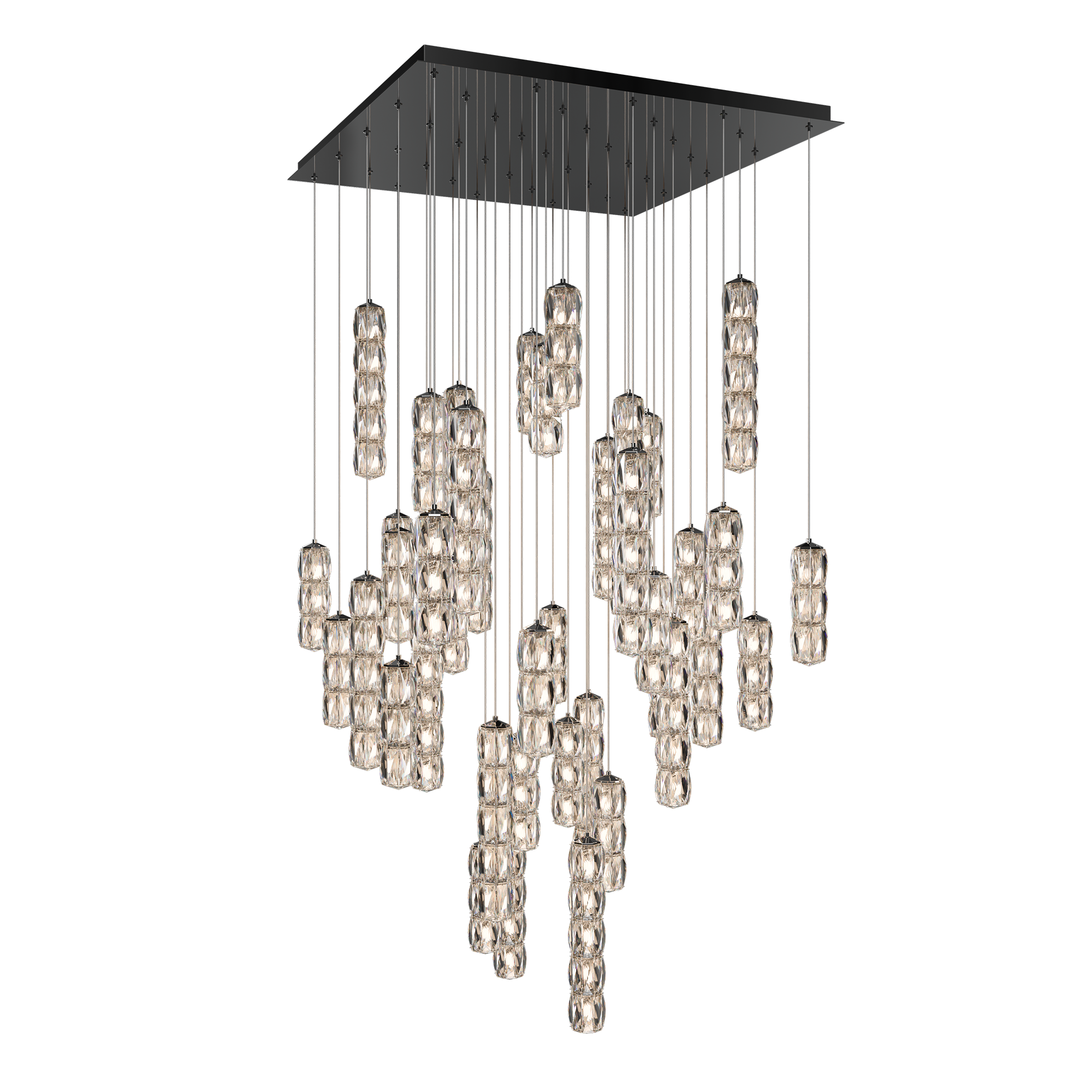 Schonbek Verve 41-Light Square Multi-Light Pendant
