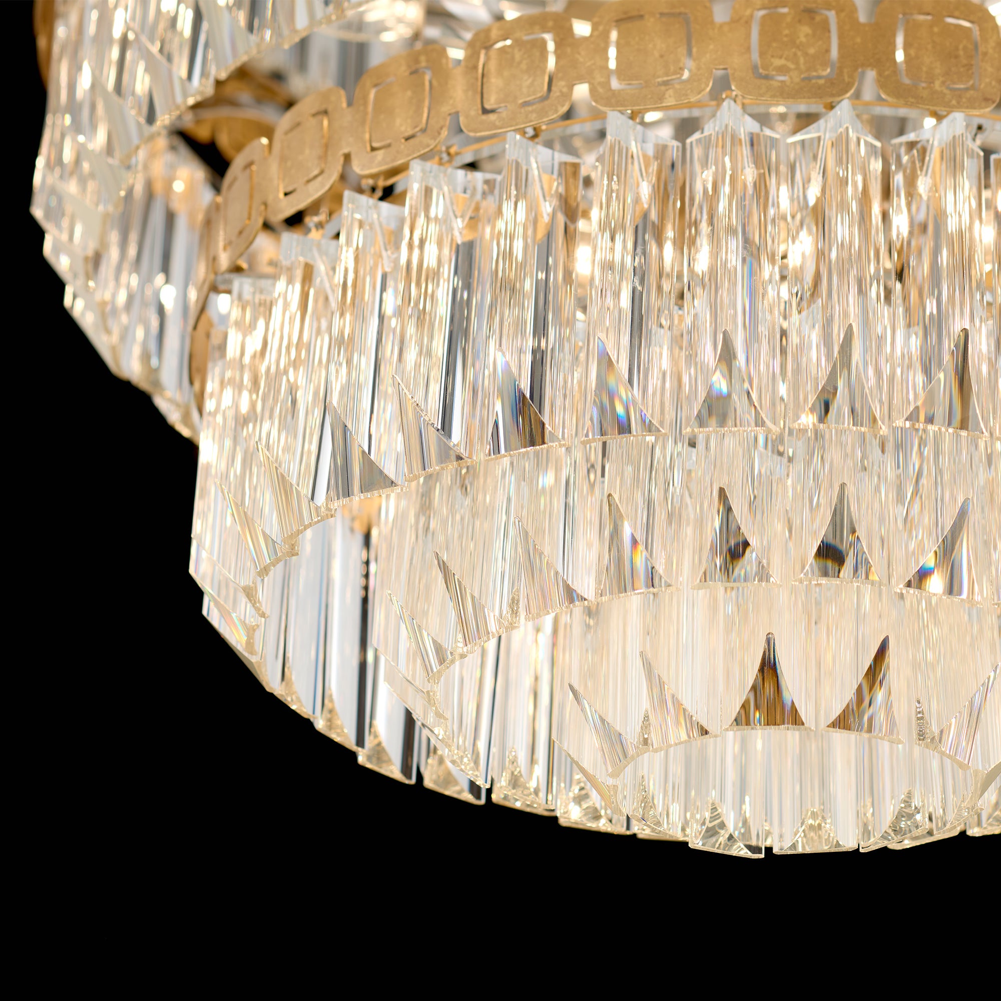 Schonbek Alina 10-Light Flush Mount
