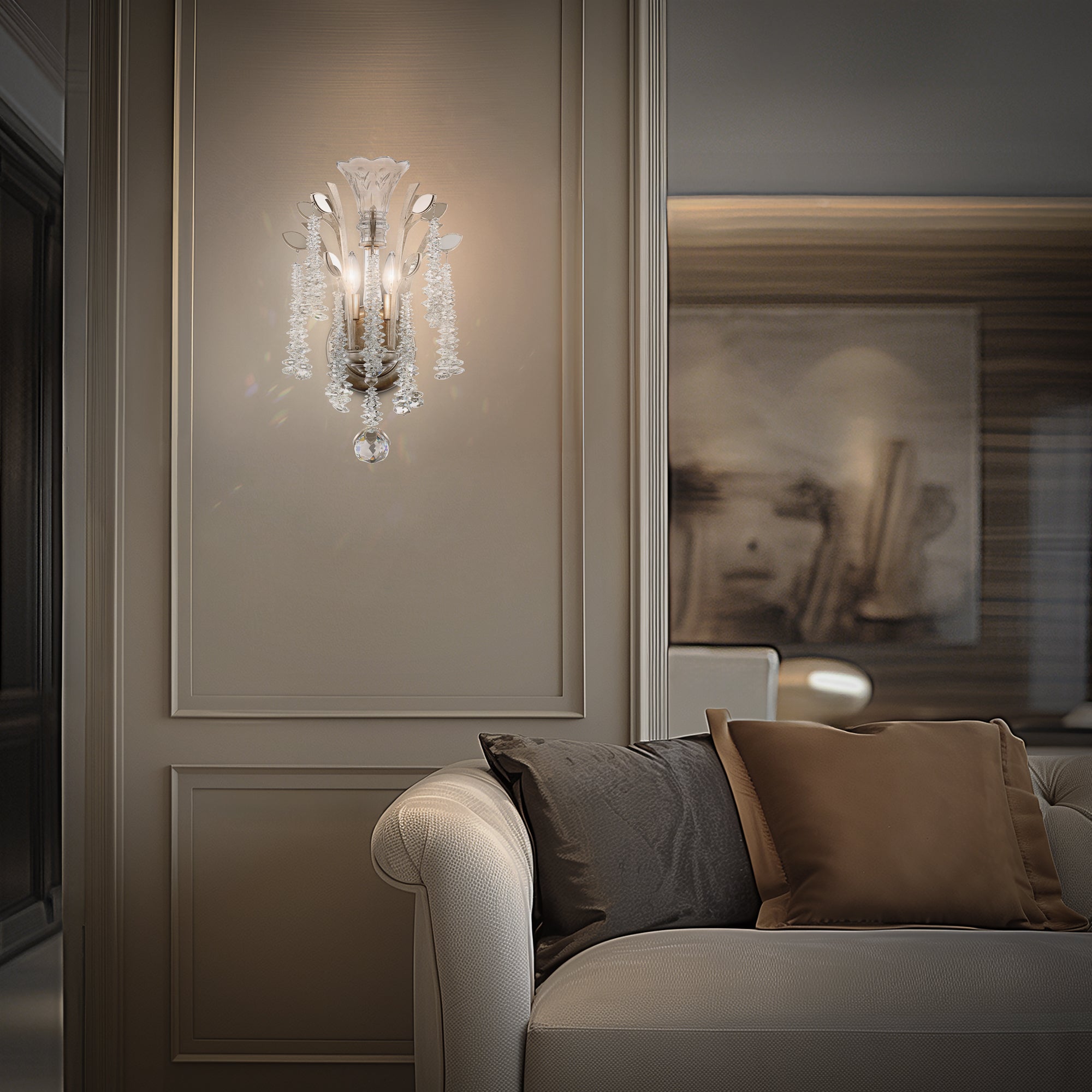 Schonbek MacLyn 3-Light Wall Sconce