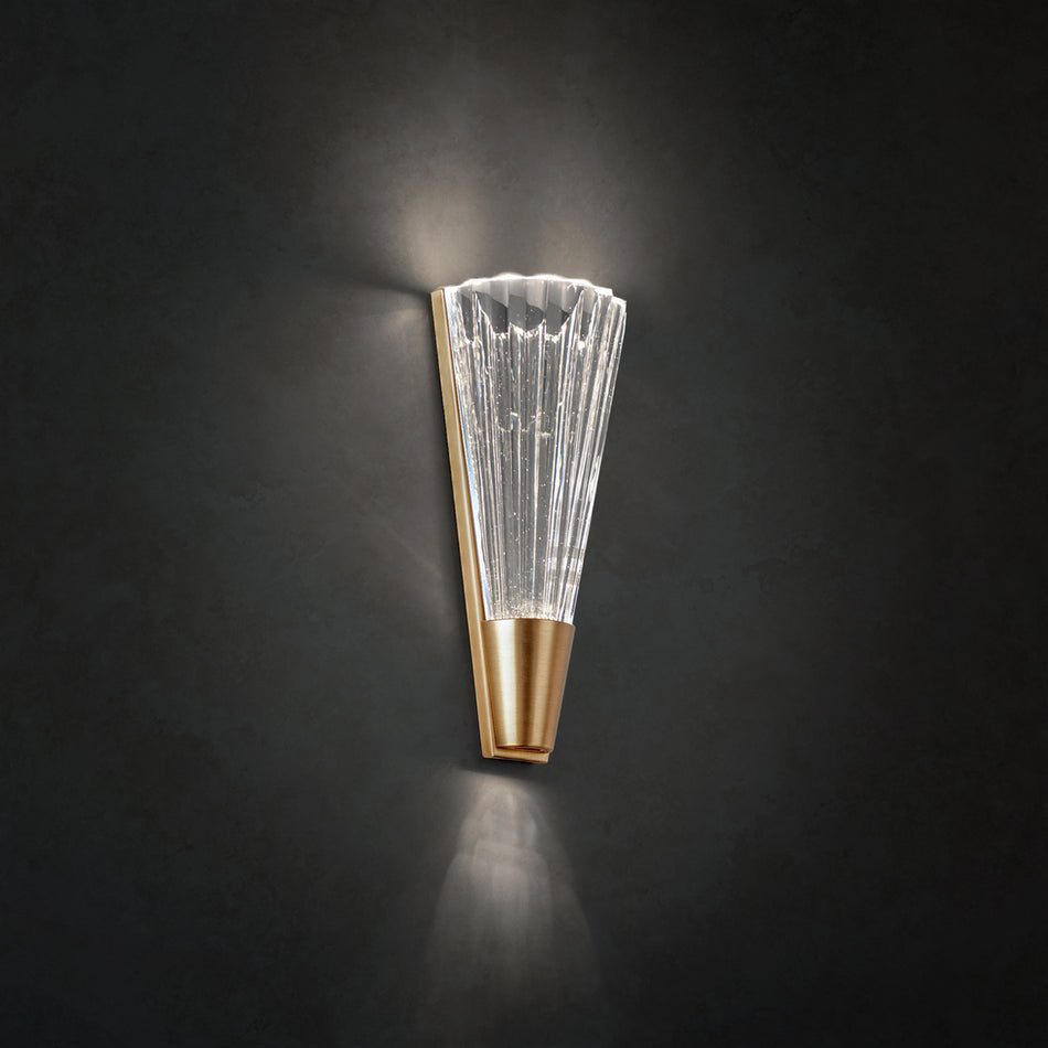 Schonbek Origami S7214 Wall Sconce