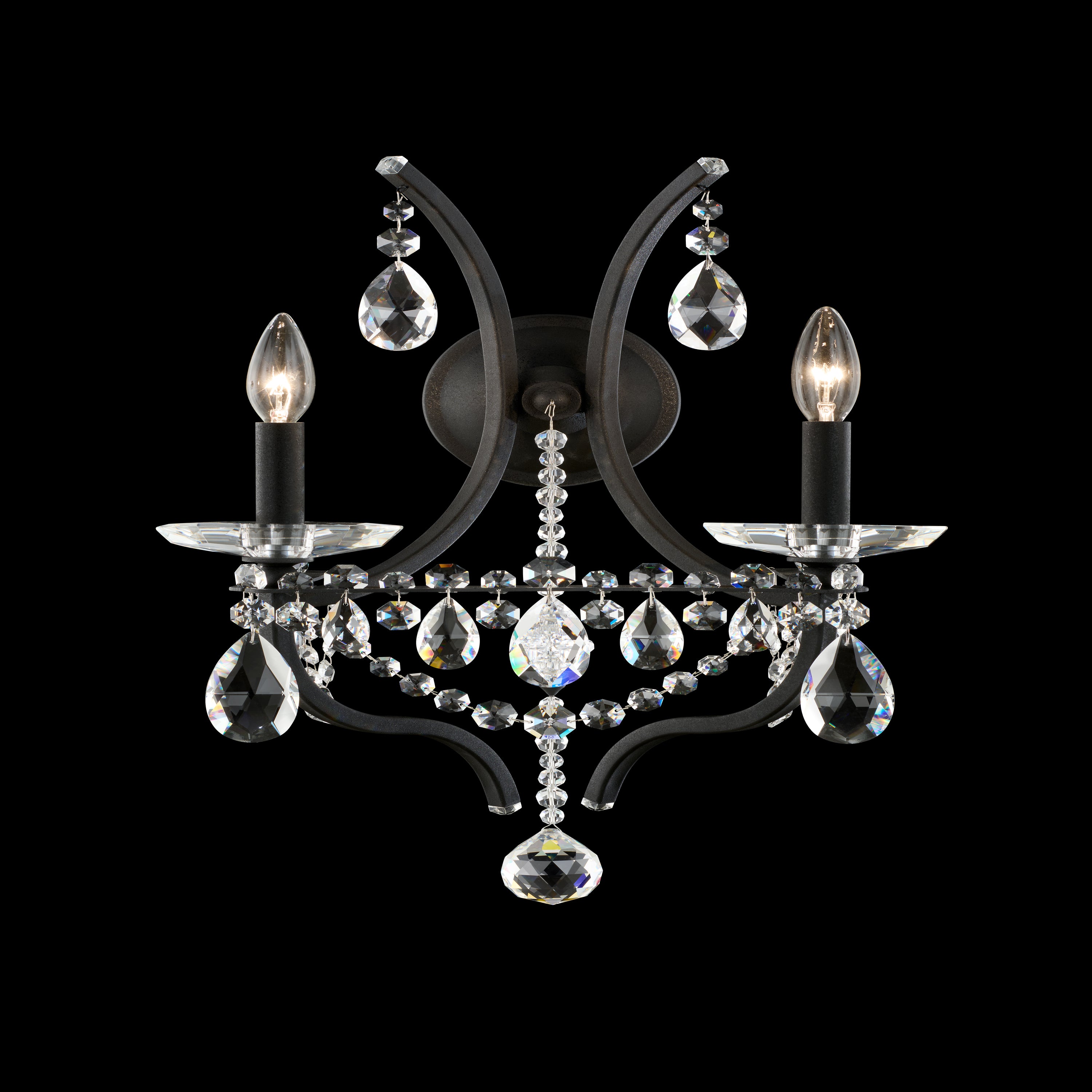 Schonbek Adley 2 Light Wall Sconce