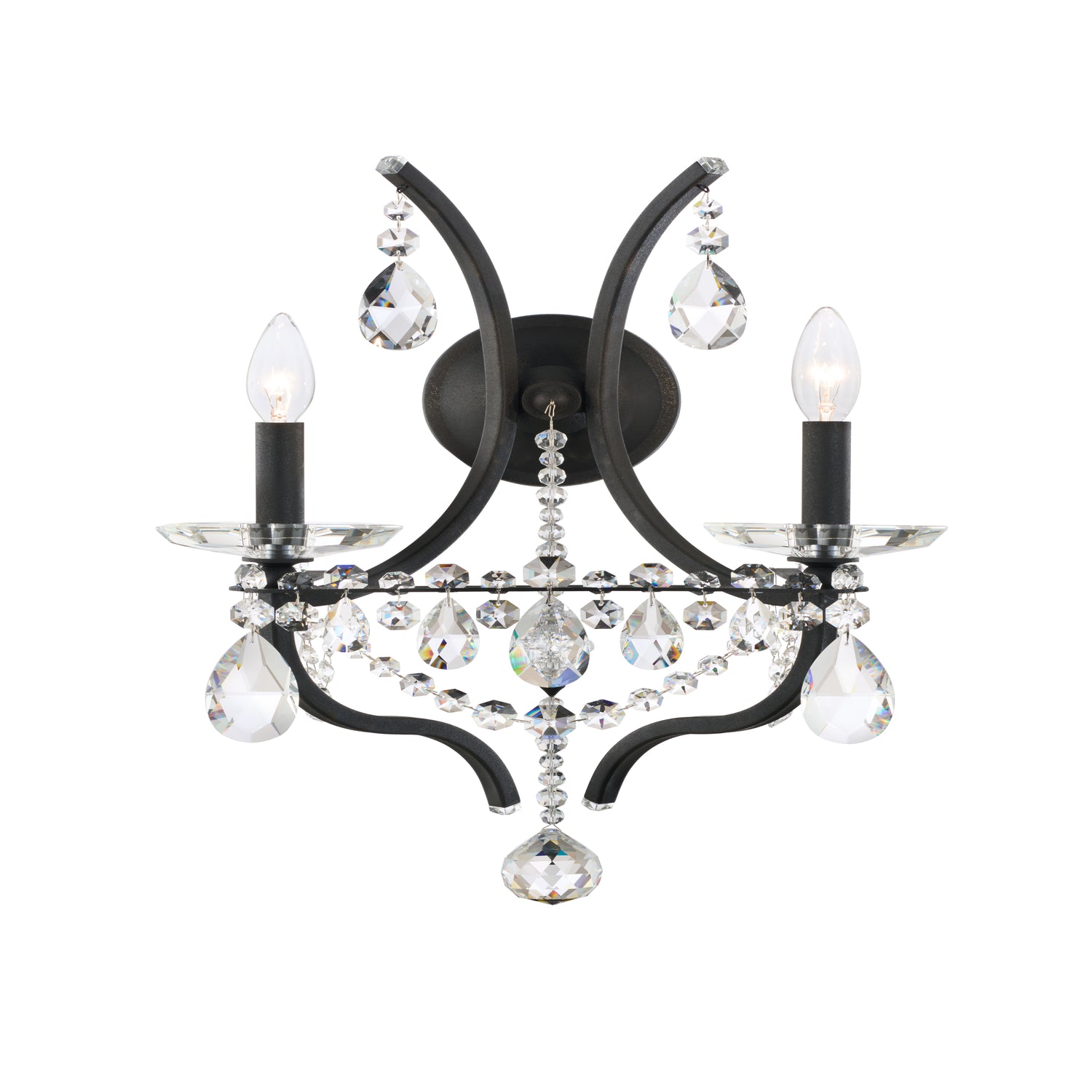 Schonbek Adley 2 Light Wall Sconce