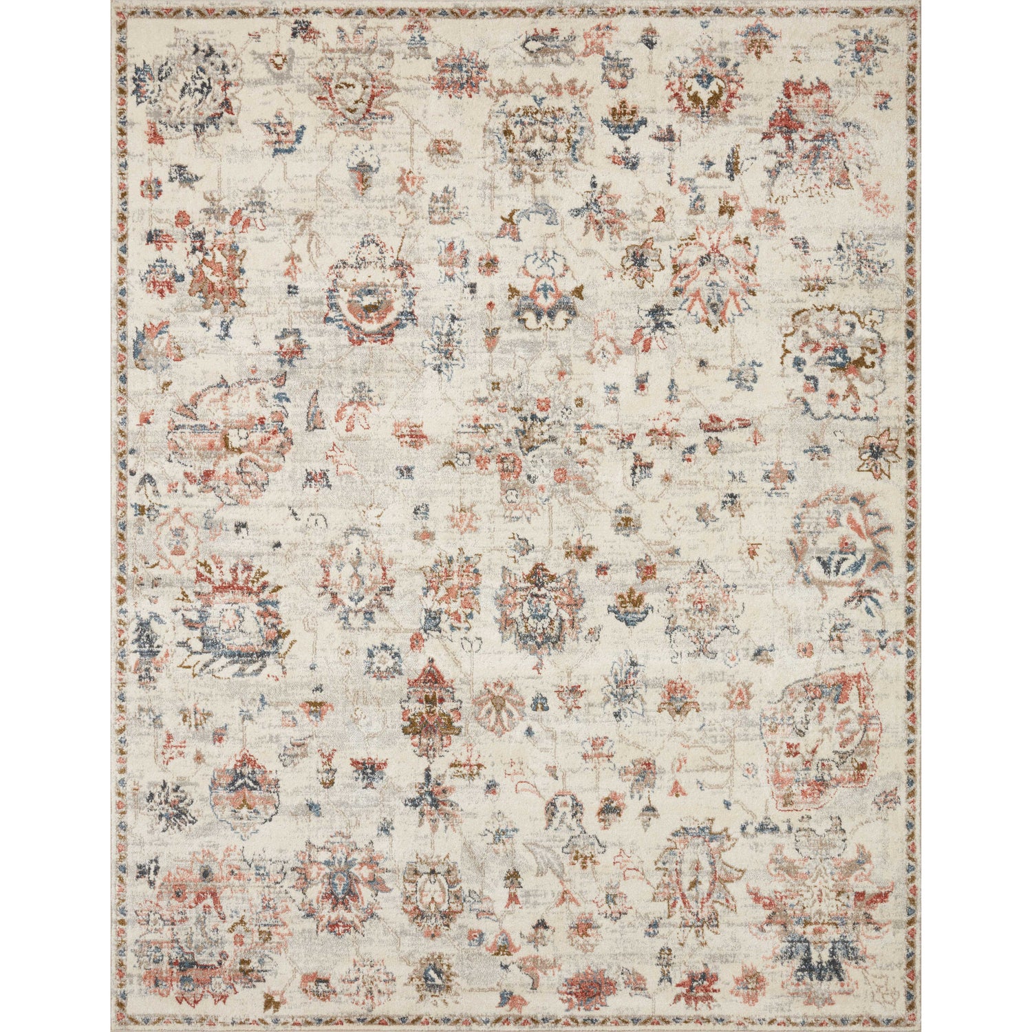 Loloi II Saban SAB-09 Ivory / Multi Rug