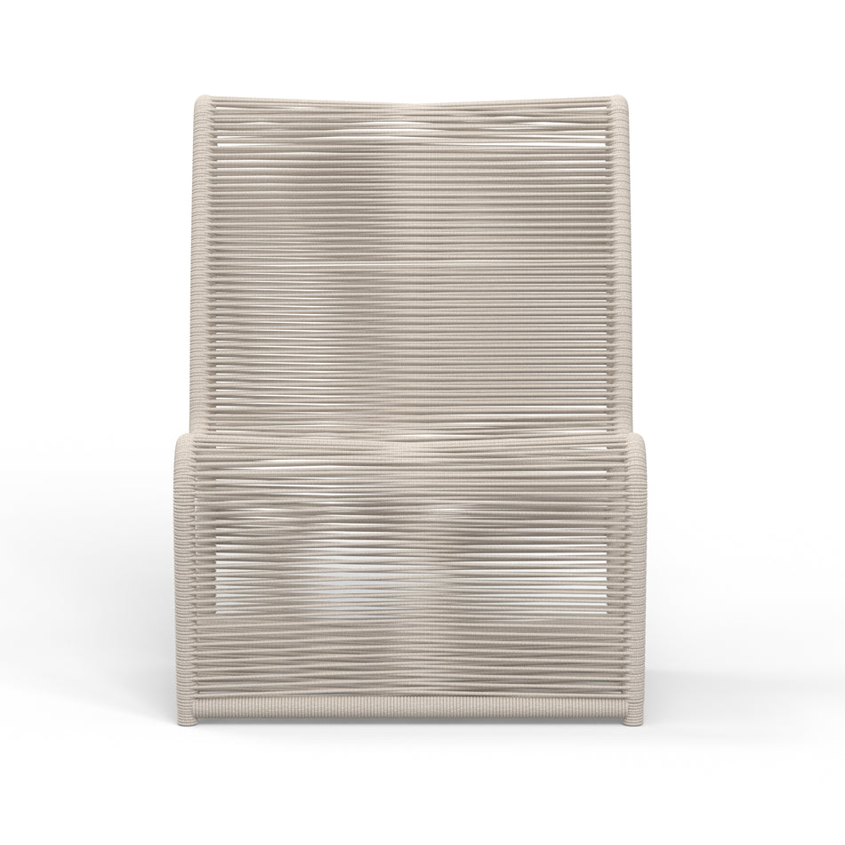 Sunset West Bazaar Sand Armless Club Chair