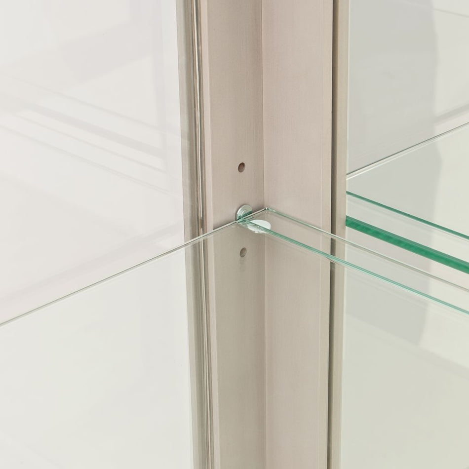 Michael Amini Fantosini Display Cabinet - Silver Mist