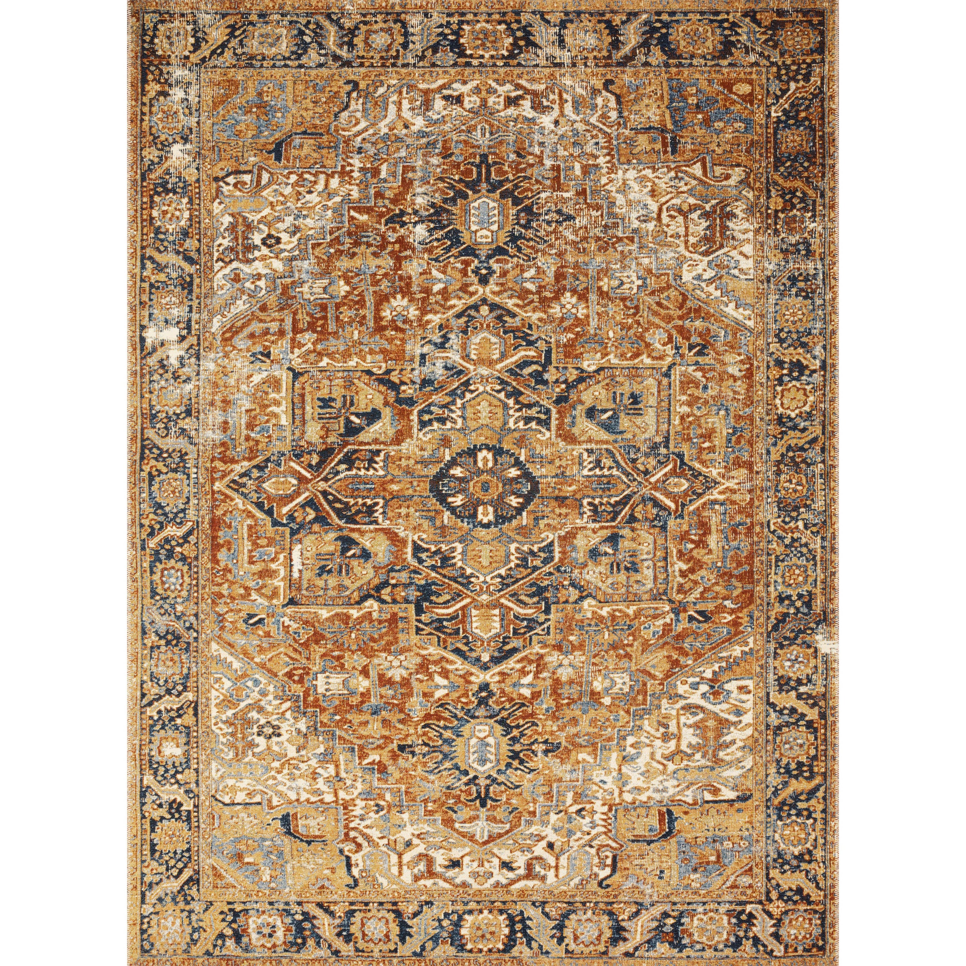 Loloi II Sebastian SEB-03 Red / Navy Rug