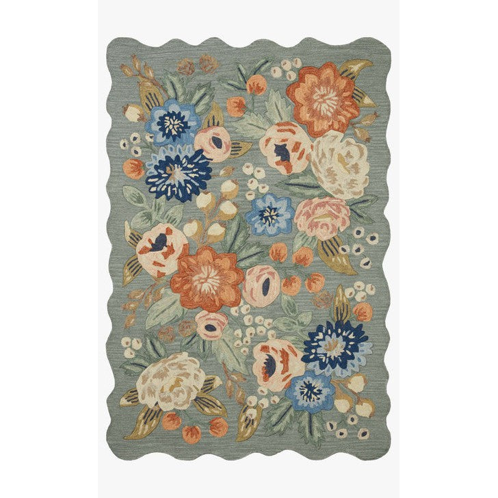 Rifle Paper Silhouette SIH-01 Rug Sage