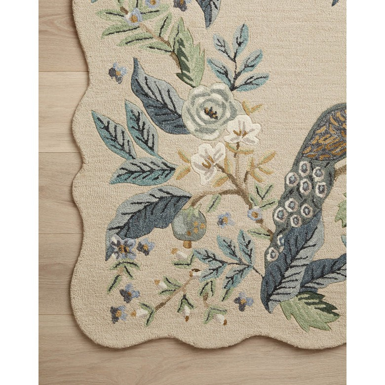 Rifle Paper Silhouette SIH-04 Rug Blue