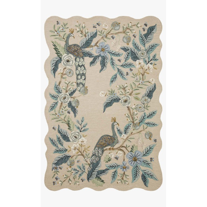 Rifle Paper Silhouette SIH-04 Rug Blue