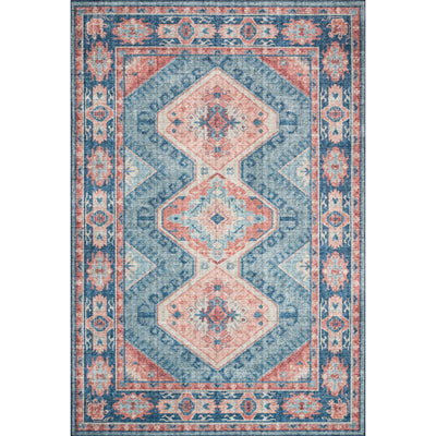 Loloi II Skye SKY-03 Turquoise / Terracotta Rug