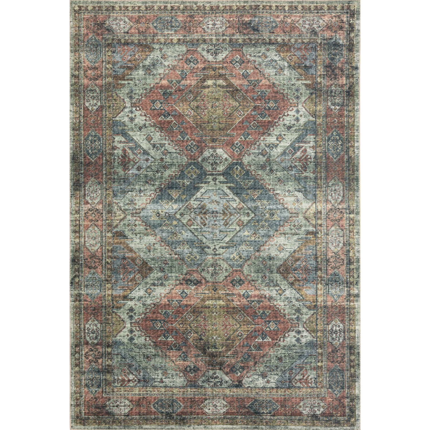 Loloi II Skye SKY-06 Apricot / Mist Rug