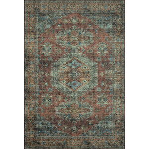 Loloi II Skye SKY-07 Terracotta / Sky Rug