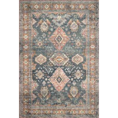 Loloi II Skye SKY-10 Sea / Rust Rug