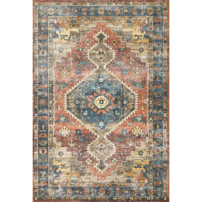 Loloi II Skye SKY-11 Rust / Blue Rug