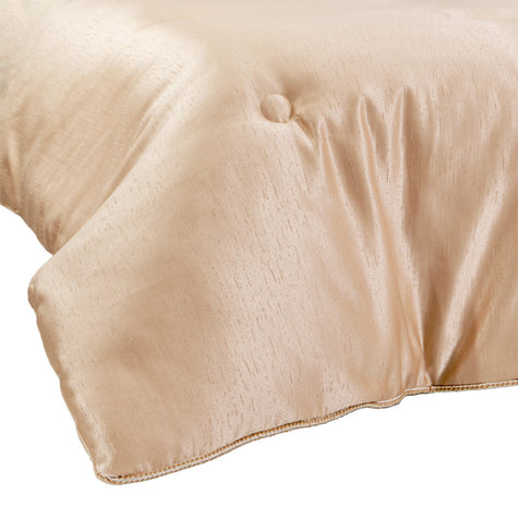 Michael Amini Somerset Manor Comforter Set -  Sand