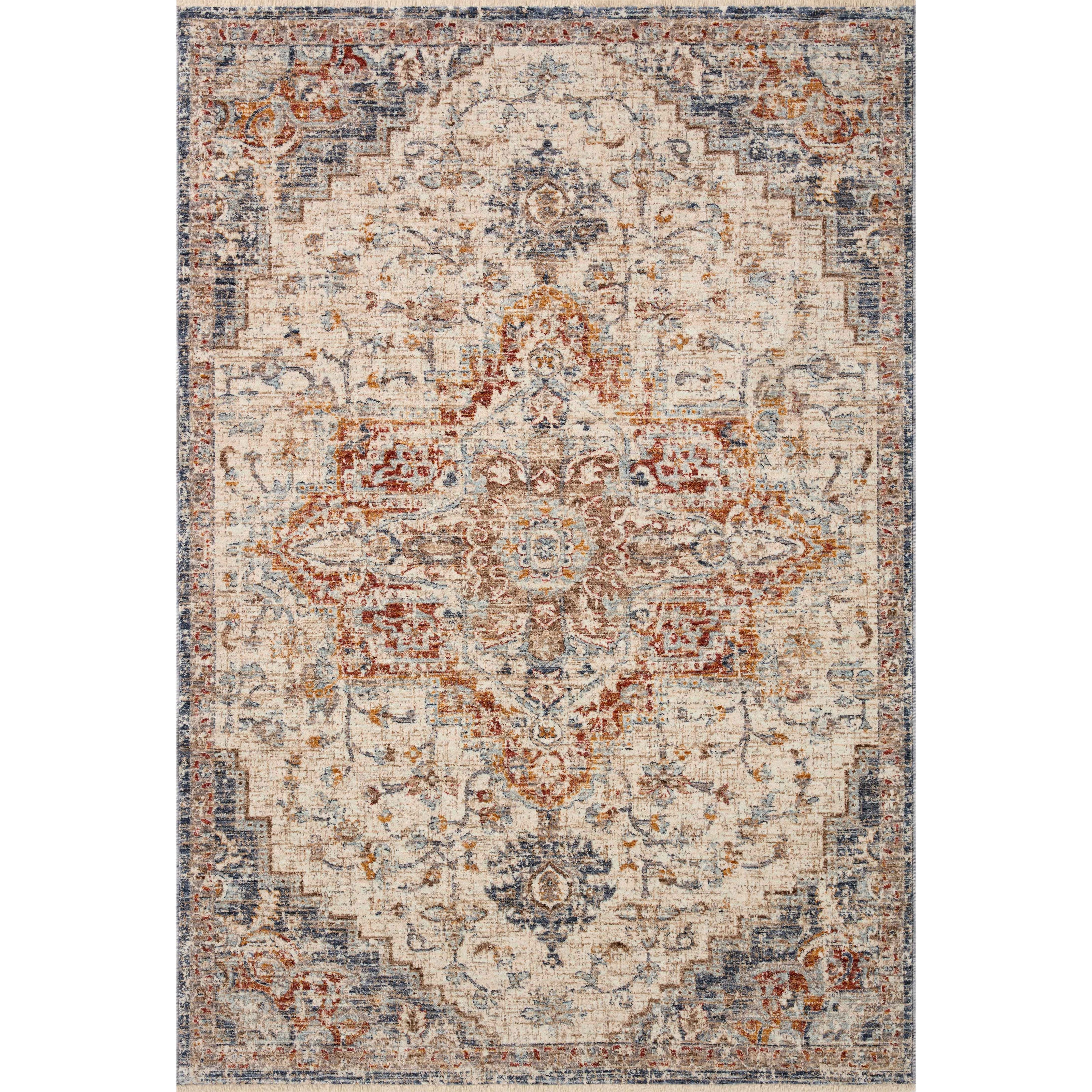 Loloi II Sorrento SOR-05 Ivory / Fiesta Rug