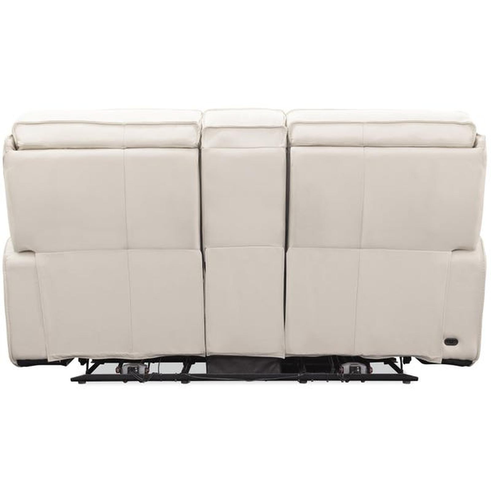 Hooker Furniture Miles Zero Gravity Console Loveseat with Power Recline & Power Headrest