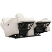 Hooker Furniture Miles Zero Gravity Console Loveseat with Power Recline & Power Headrest