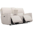 Hooker Furniture Miles Zero Gravity Console Loveseat with Power Recline & Power Headrest
