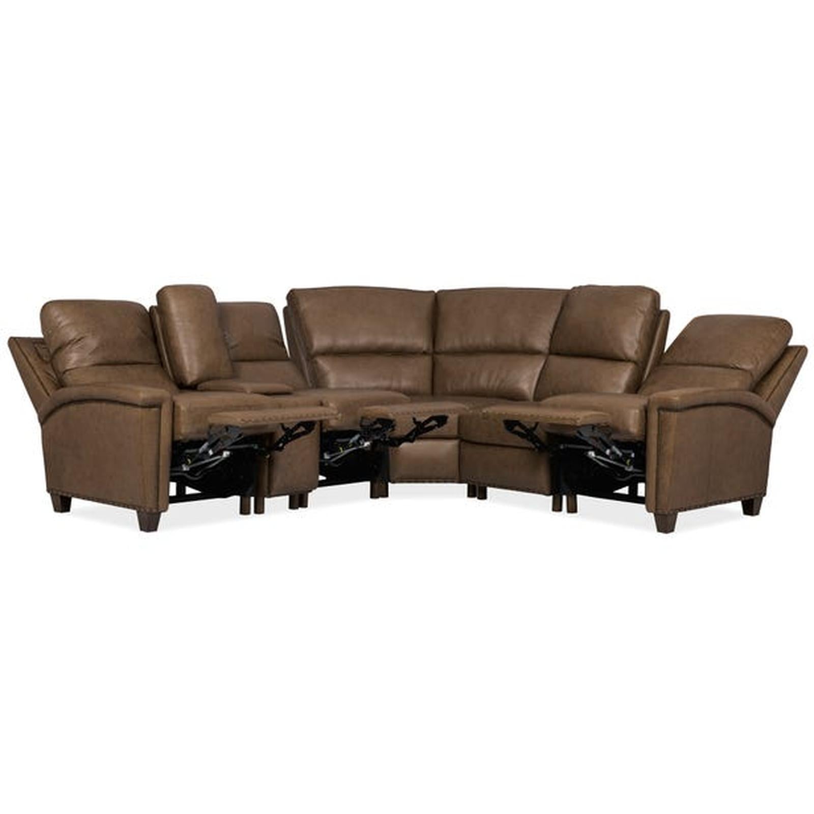 Hooker Furniture Julian Six-Piece Reclining Sectional