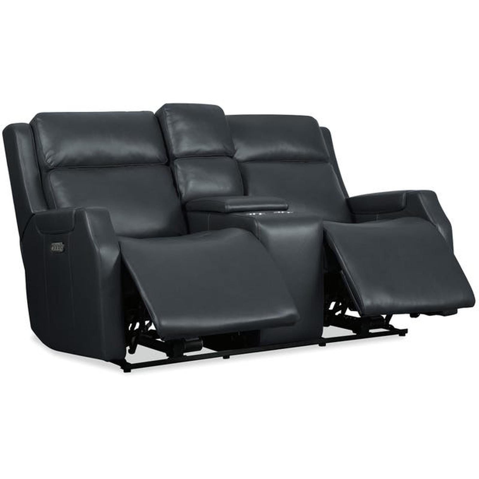 Hooker Furniture Nelson Zero Gravity Loveseat with Power Headrests and Lumbar