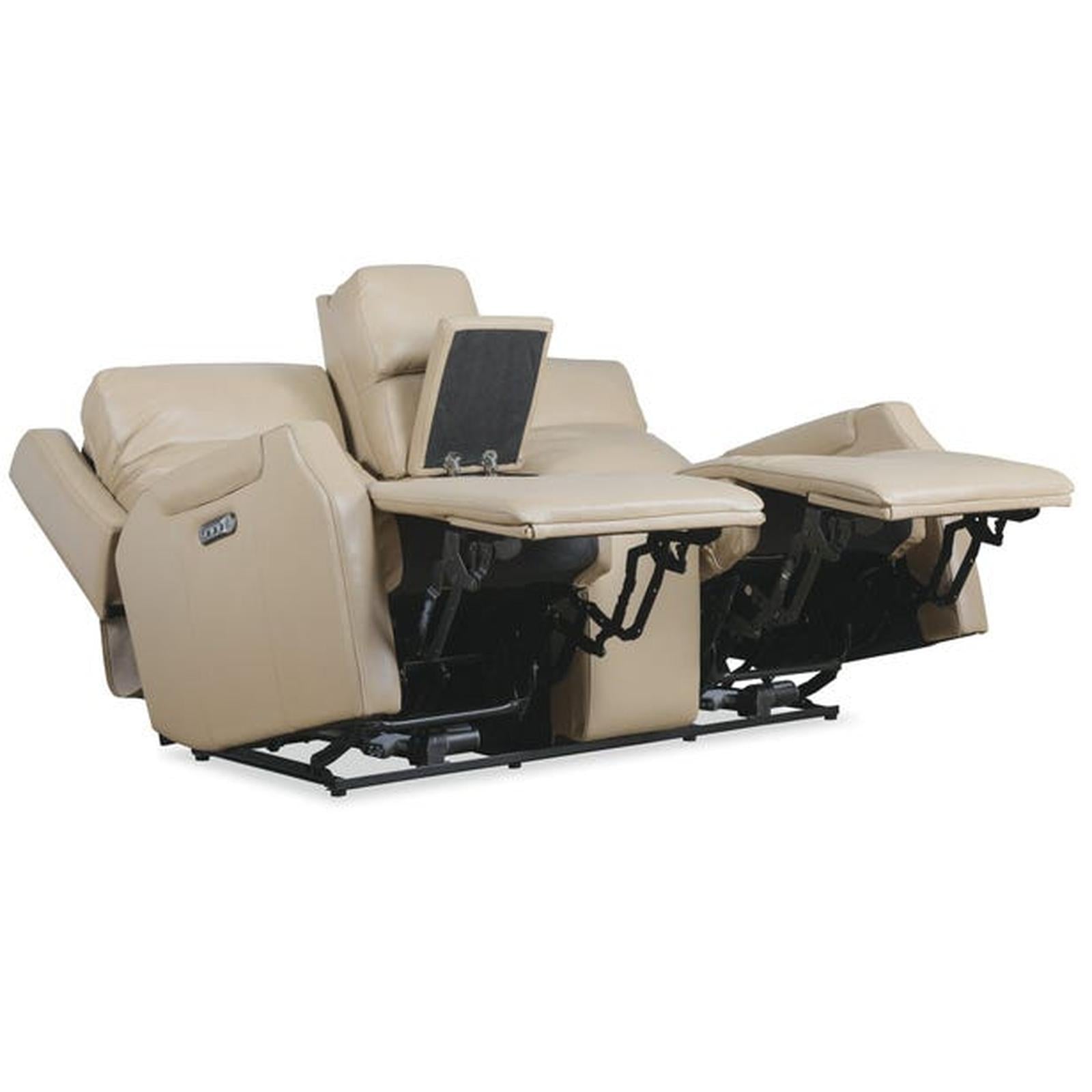 Hooker Furniture Nelson Zero Gravity Loveseat with Power Headrests and Lumbar