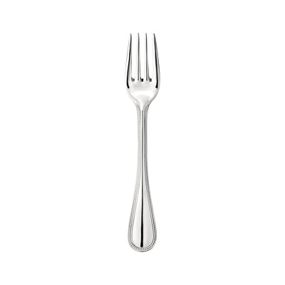 Christofle Steel Perles Stainless Steel Salad Fork
