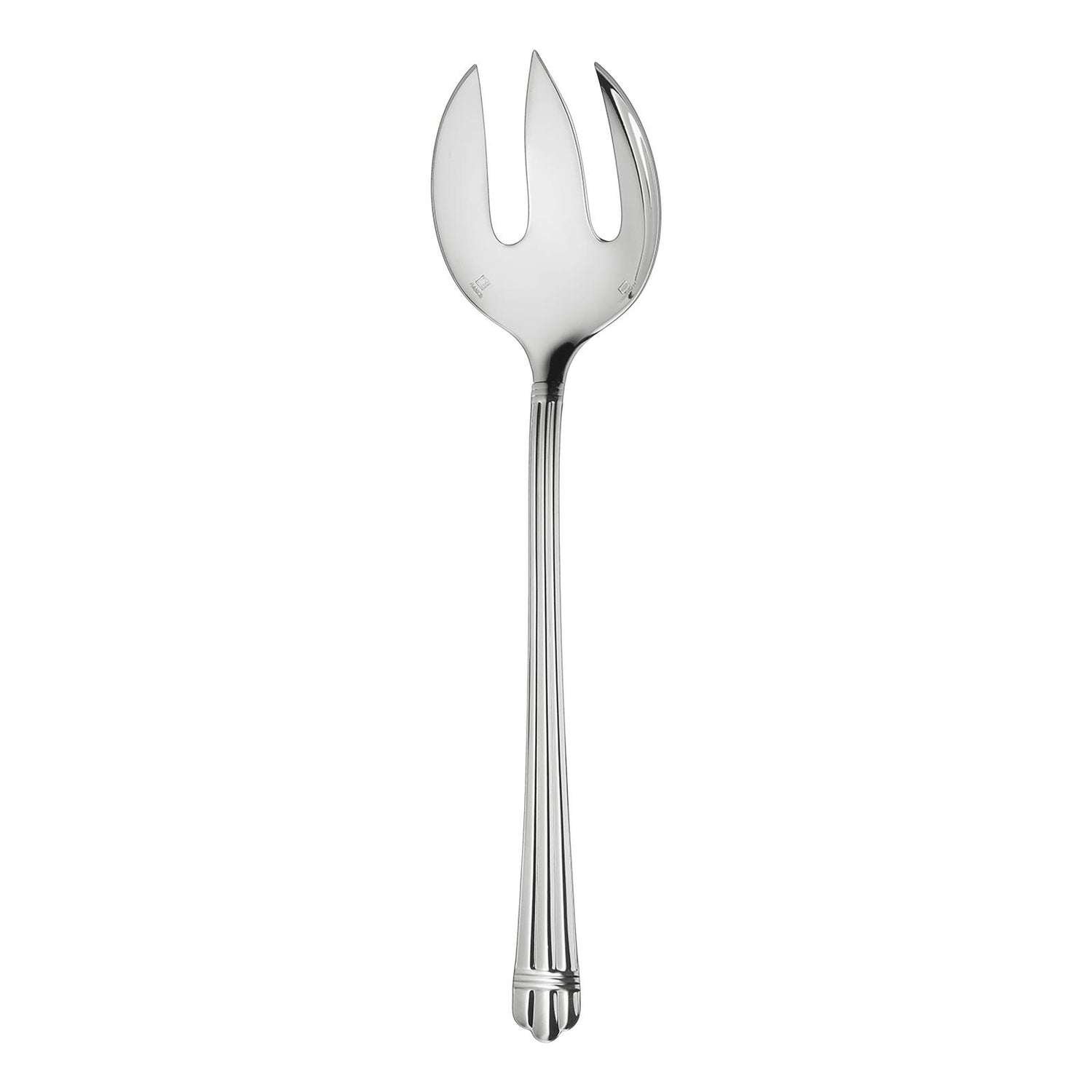 Christofle Aria Silver Plated Salad Serving Fork