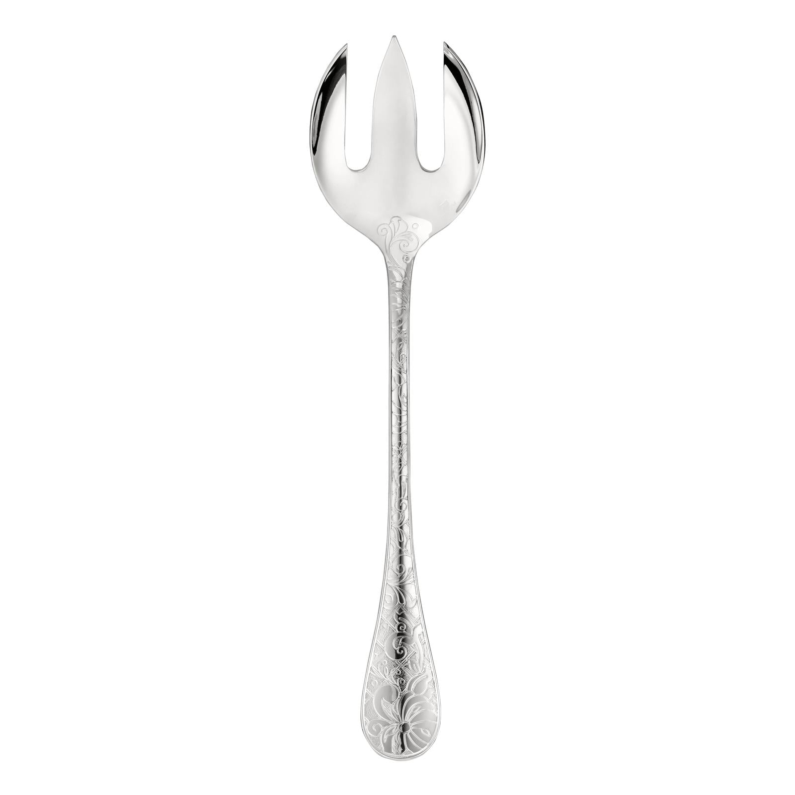 Christofle Jardin d'Eden Salad Serving Fork