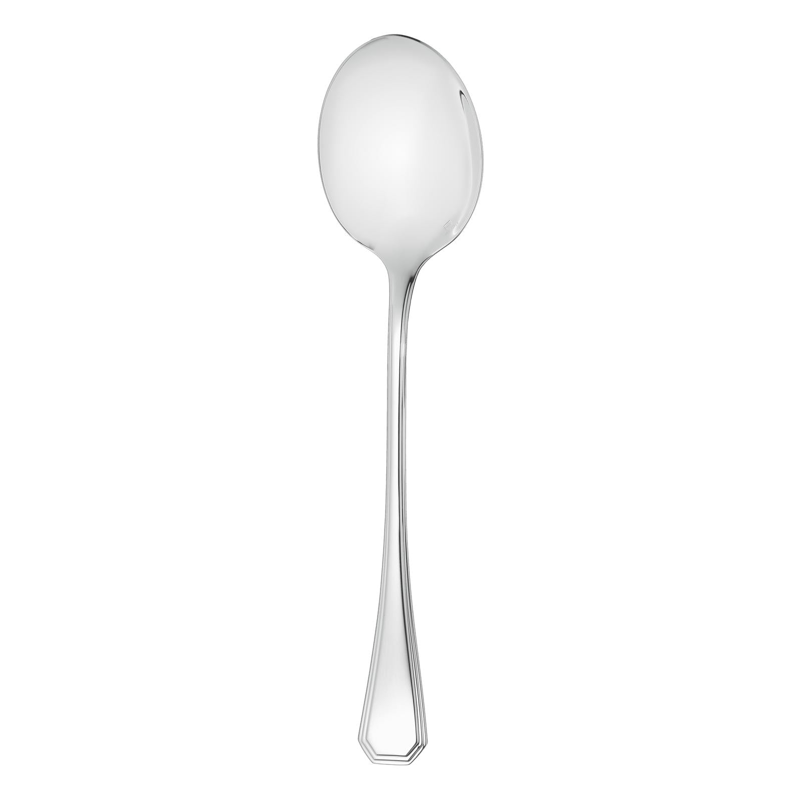 Christofle America Silver Plated Salad Serving Spoon