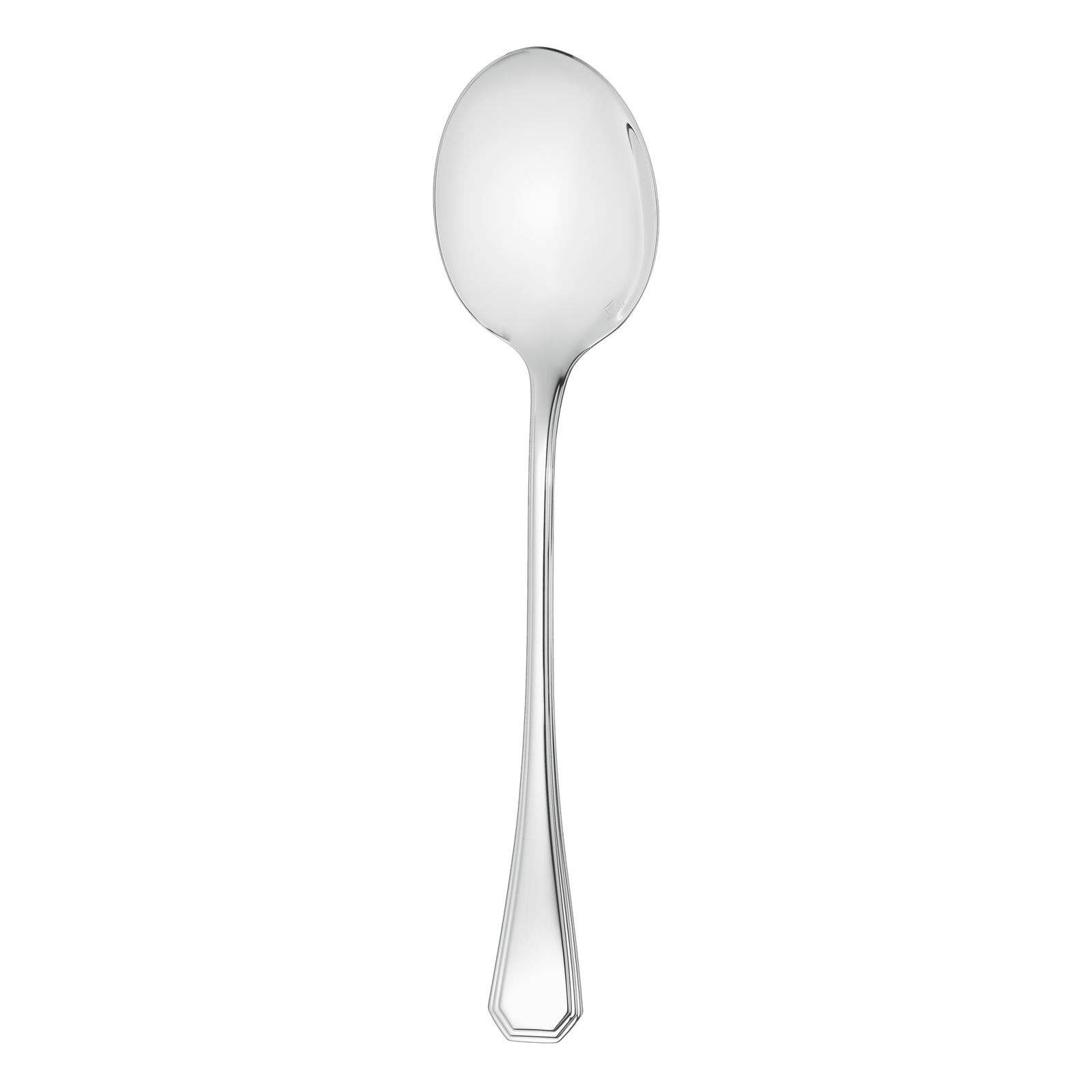 Christofle America Silver Plated Salad Serving Spoon