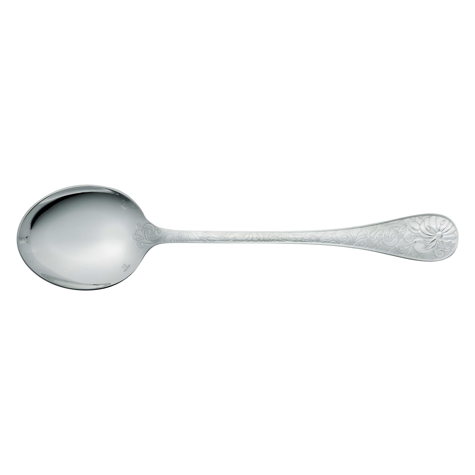 Christofle Jardin d'Eden Silver Plated Salad Serving Spoon