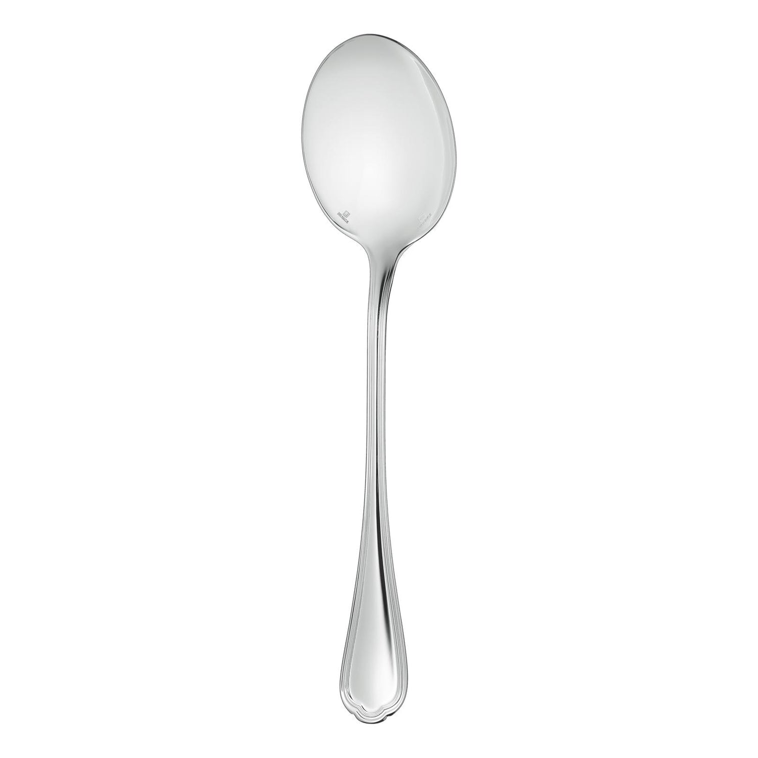 Christofle Spatours Silver Plated Salad Serving Spoon