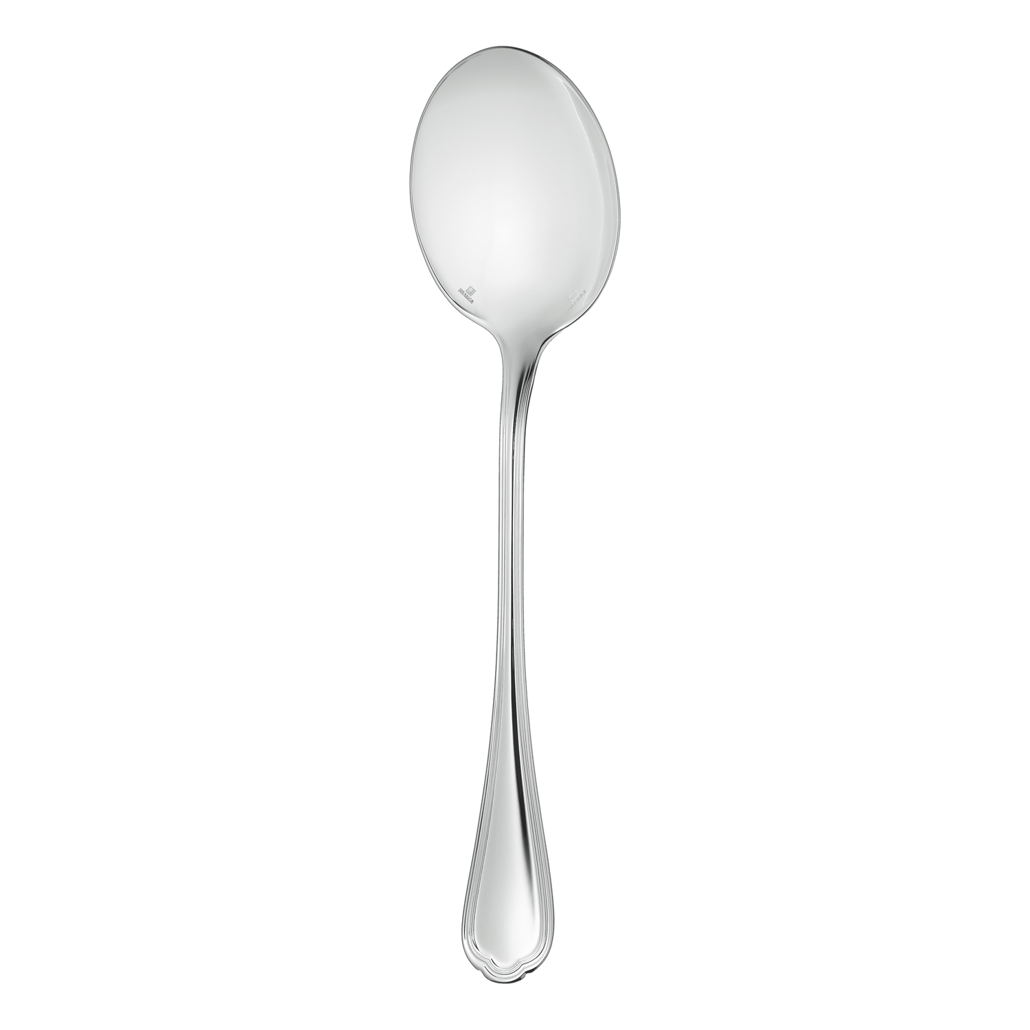 Christofle Spatours Silver Plated Salad Serving Spoon