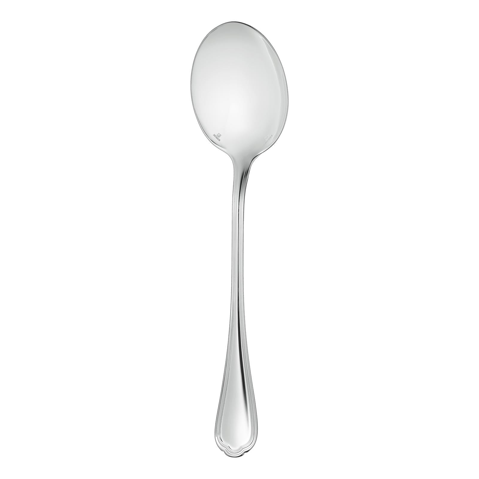 Christofle Spatours Silver Plated Salad Serving Spoon