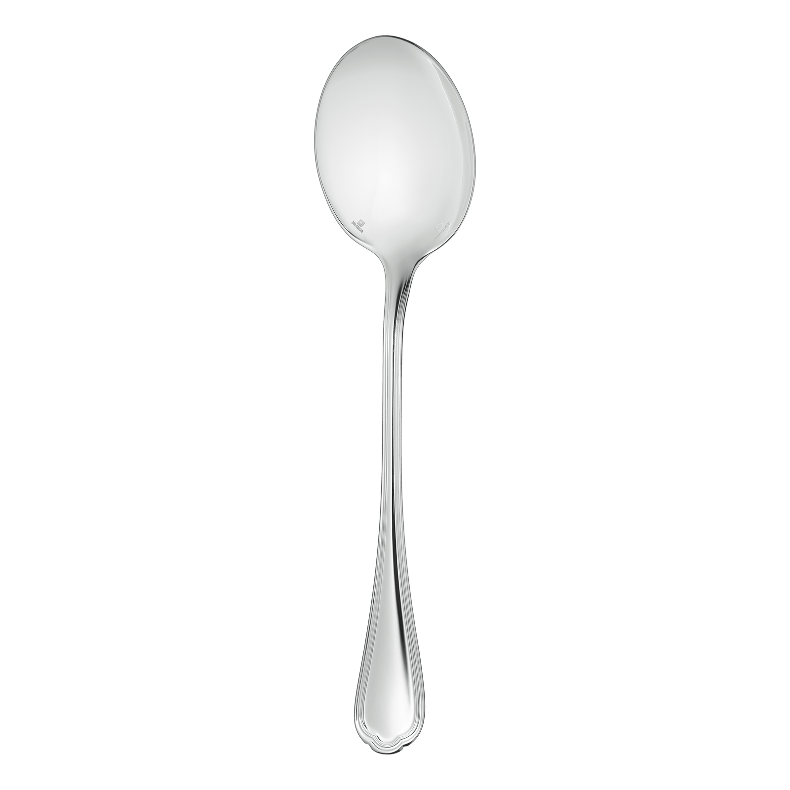 Christofle Spatours Silver Plated Salad Serving Spoon