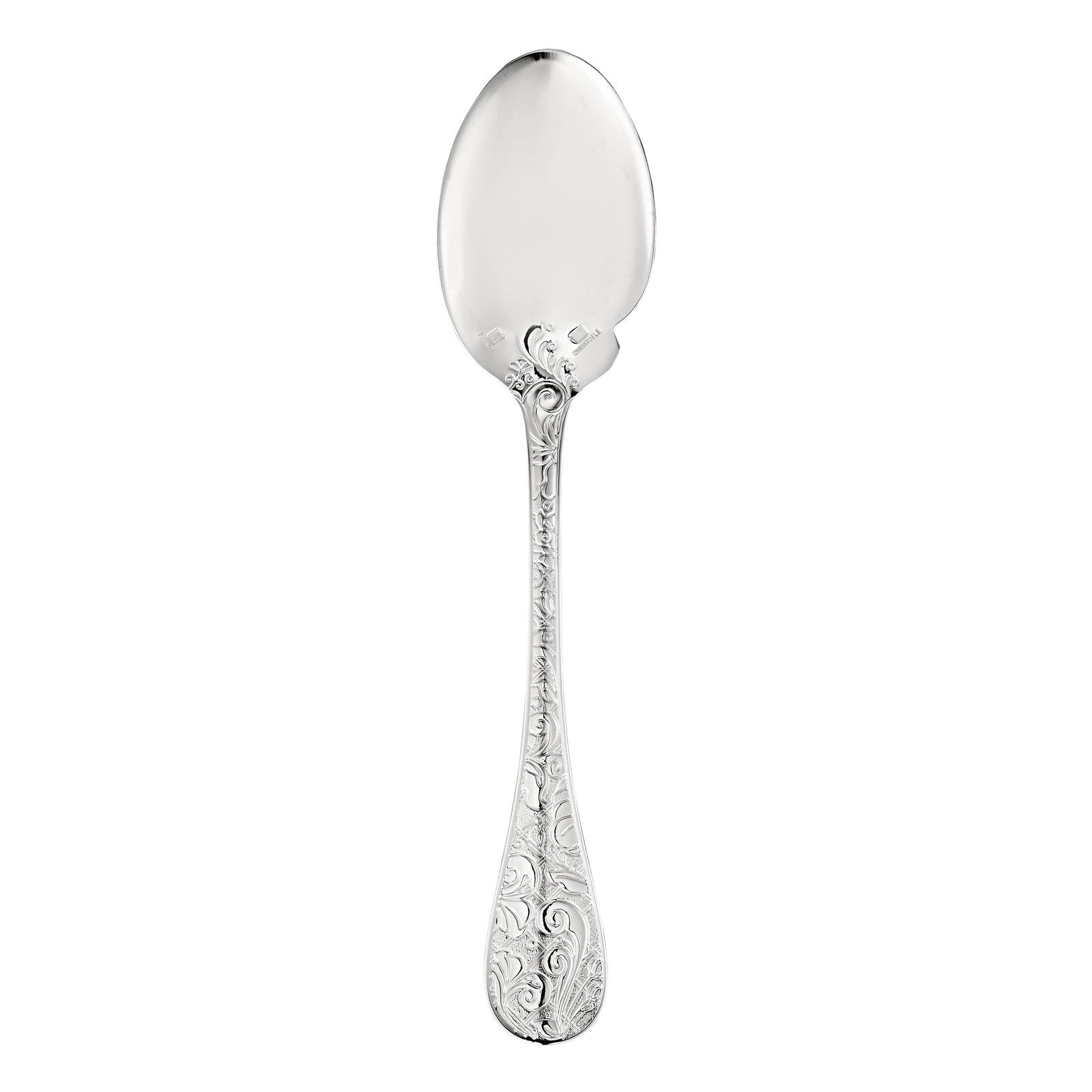 Christofle Jardin d'Eden Silver Plated Gourmet Sauce Spoon