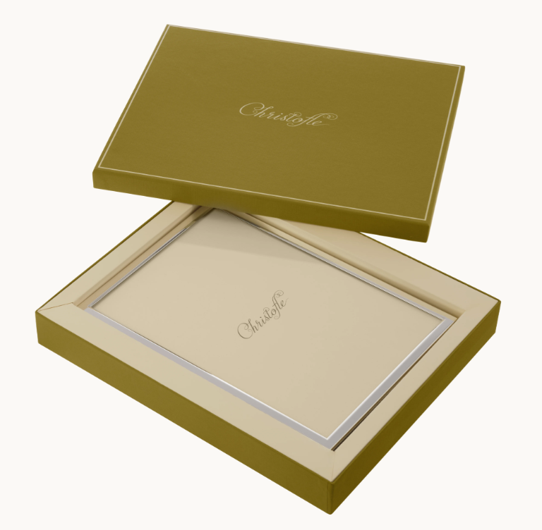 Christofle UNI Silver-Plated Picture Frame