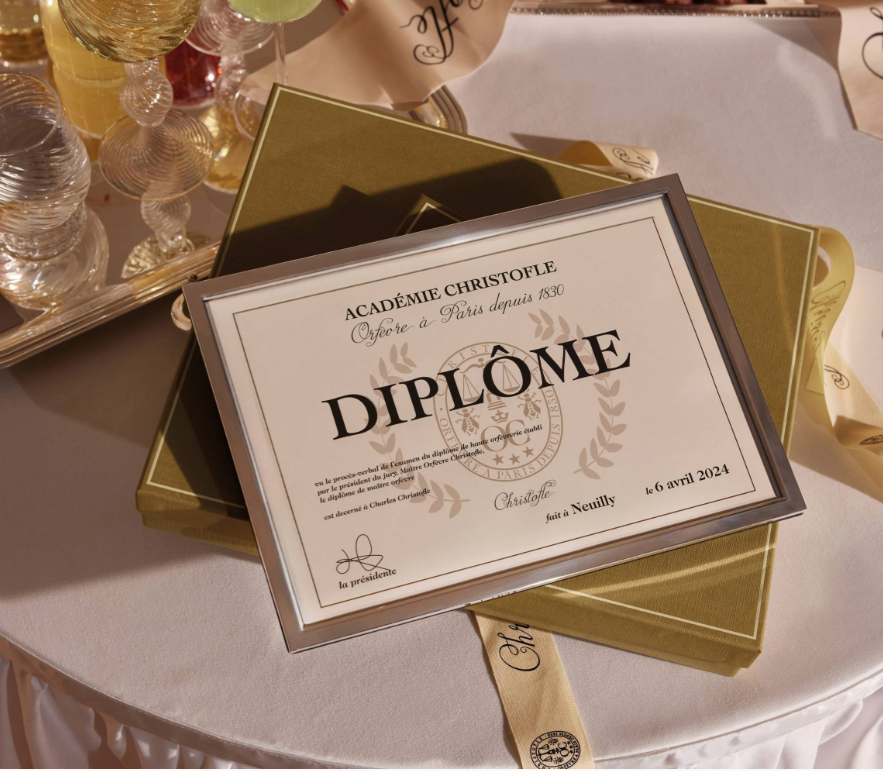 Christofle UNI Silver-Plated Picture Frame