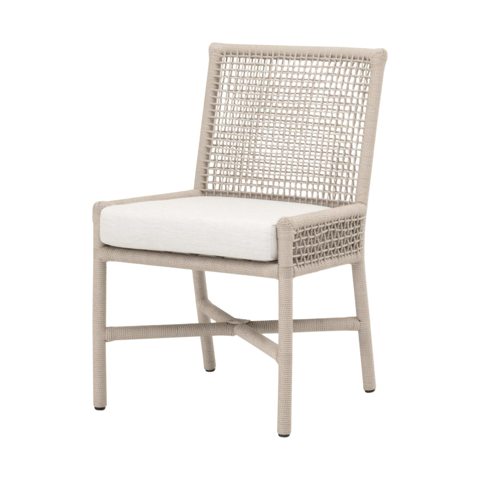 Essentials For Living Seaside Rope Indoor/Outdoor Dining Chair Set of 2