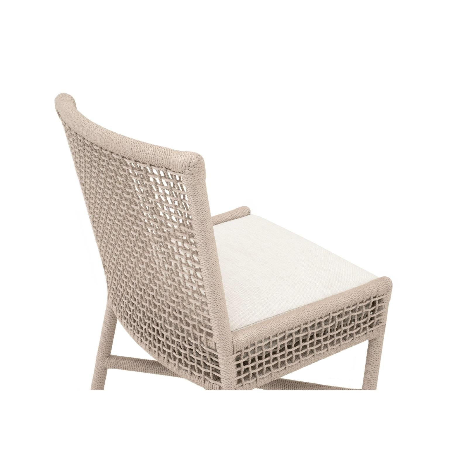 Essentials For Living Seaside Rope Indoor/Outdoor Dining Chair Set of 2