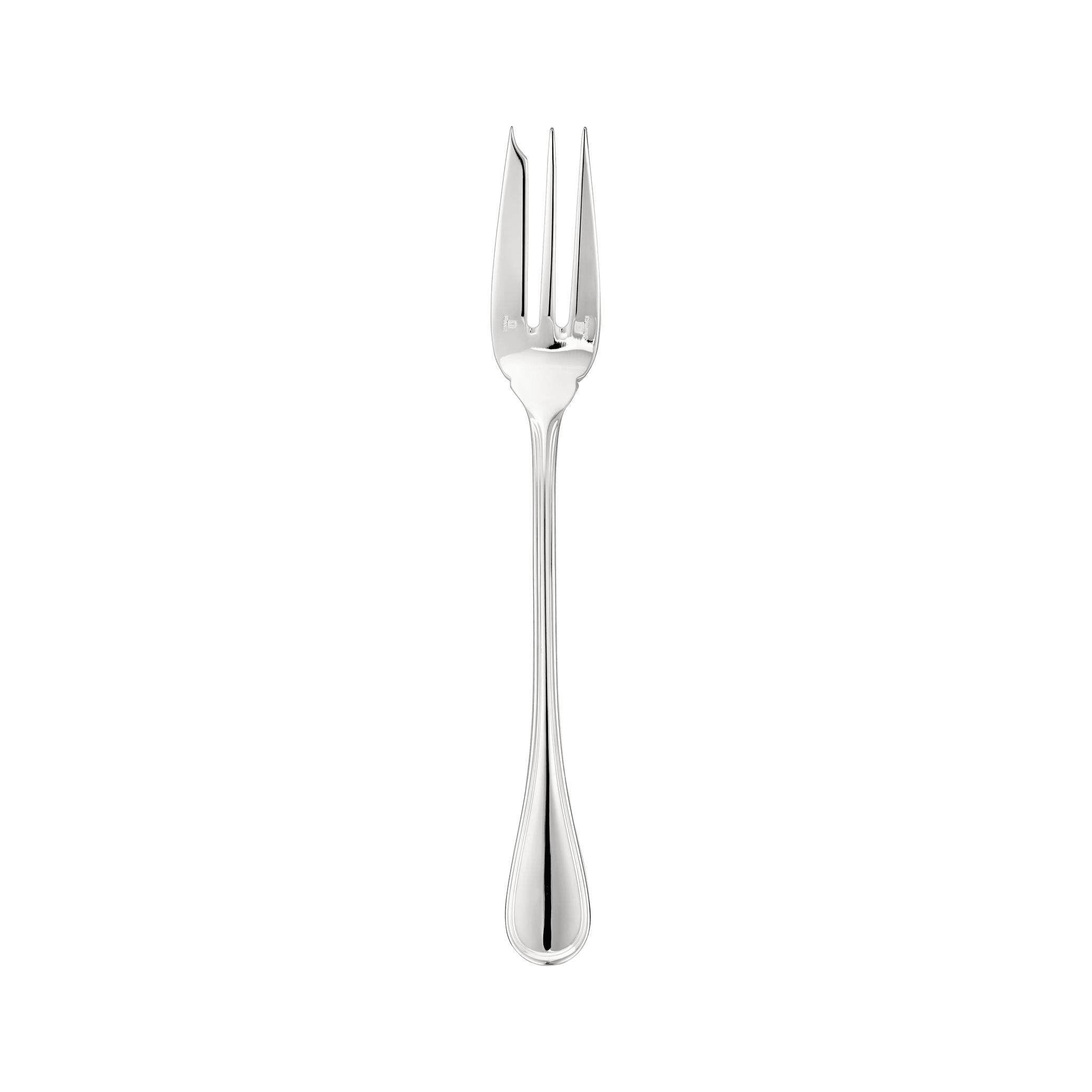 Christofle Albi Silver-Plated Serving Fork