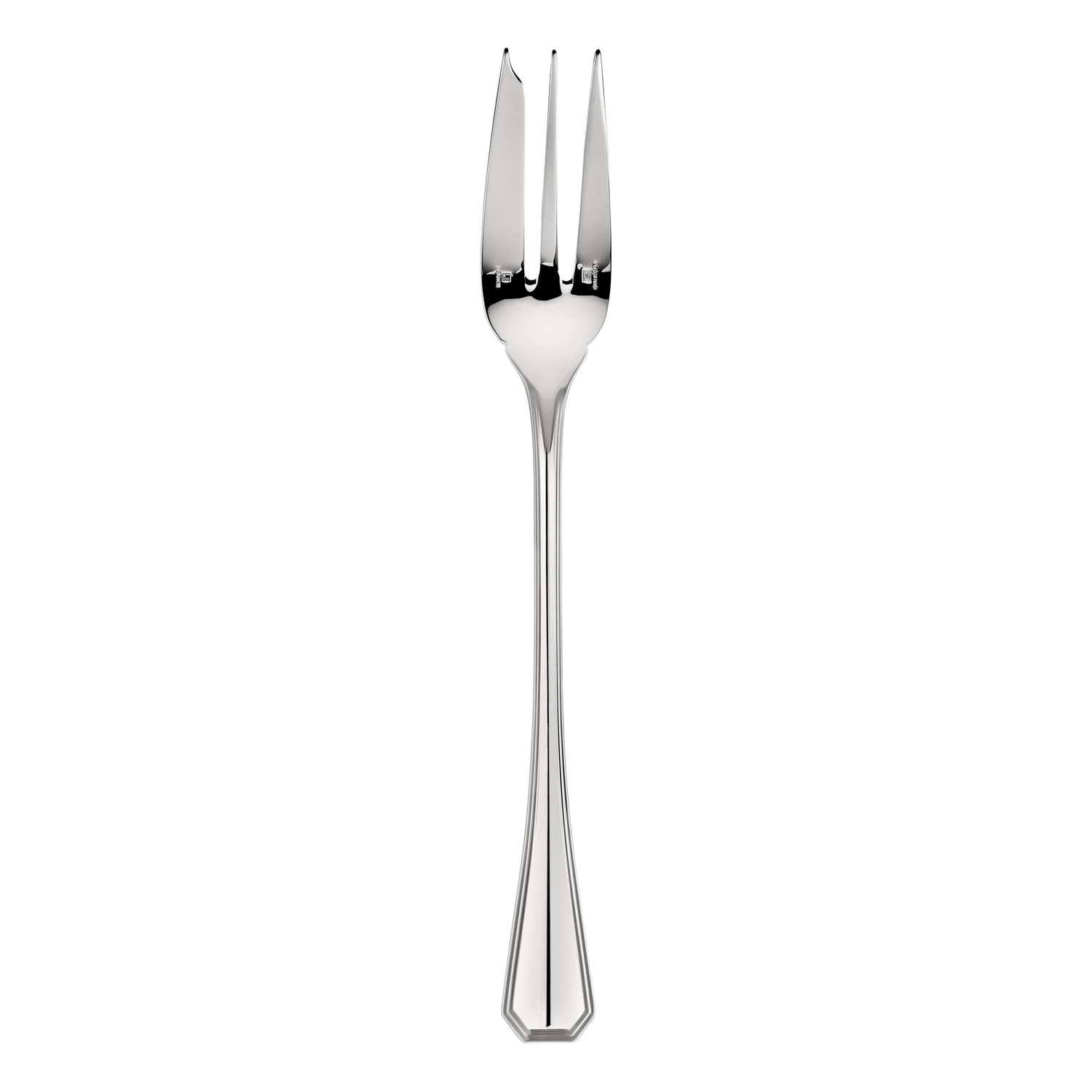 Christofle America Silver Plated Serving Fork