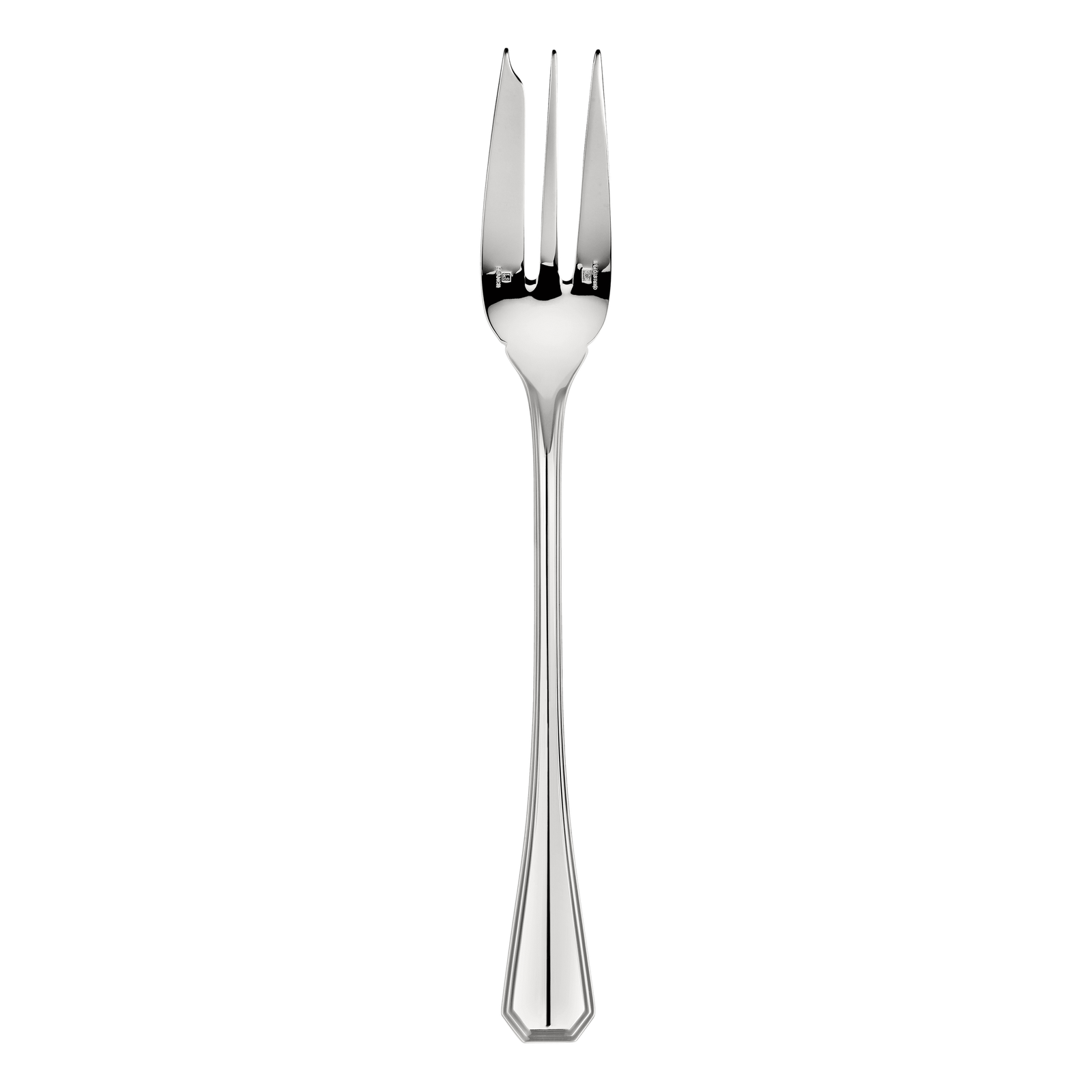 Christofle America Silver Plated Serving Fork